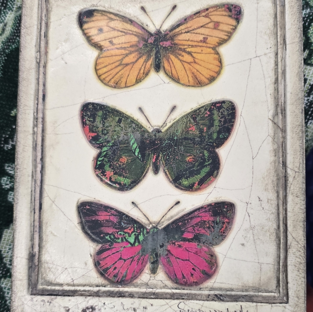 Sid Dickens RARE Flutter Butterfly Art Print